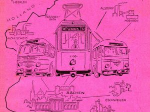 Ausschnitt aus Titel des Fahrplanbuchs 1959