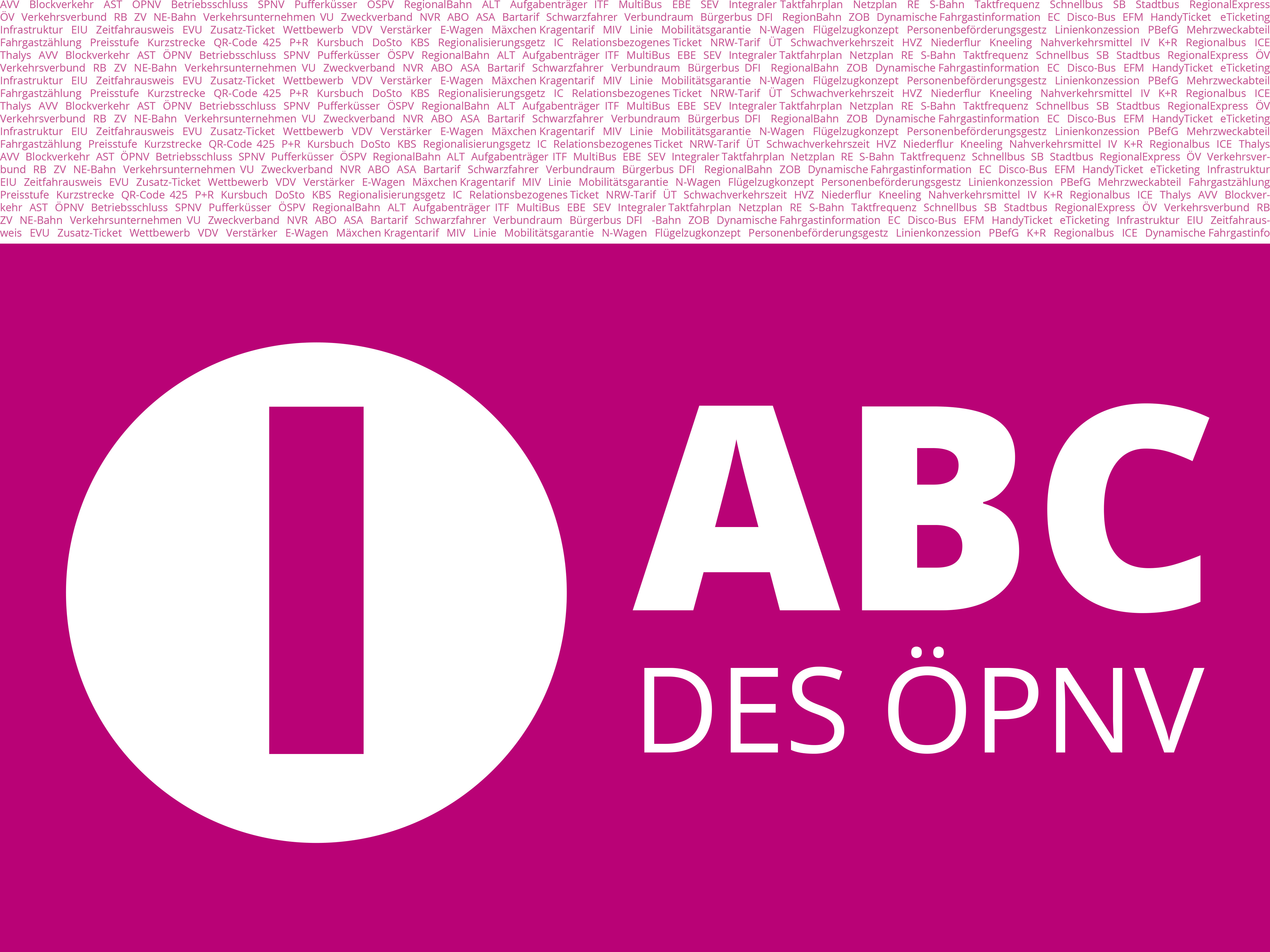 ABC des ÖPNV - Buchstabe I.