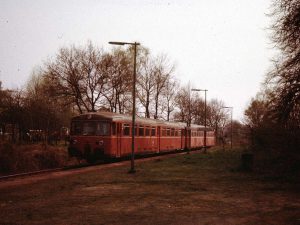 Der Bahnhof Rosenthal 1980.
