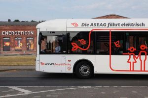 Der Elektrobus der ASEAG